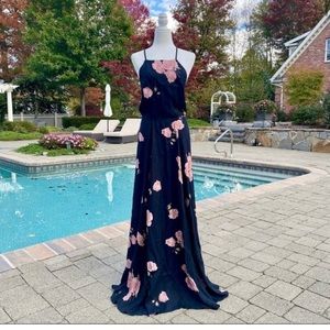 Reformation Myrtle Dress Gweneviere Maxi Floral